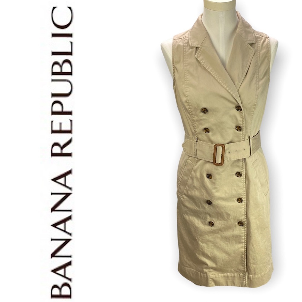 Banana Republic trench dress size 4